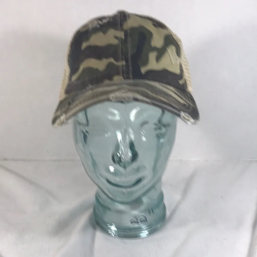 Womens Rugged Camo Trucker Hat